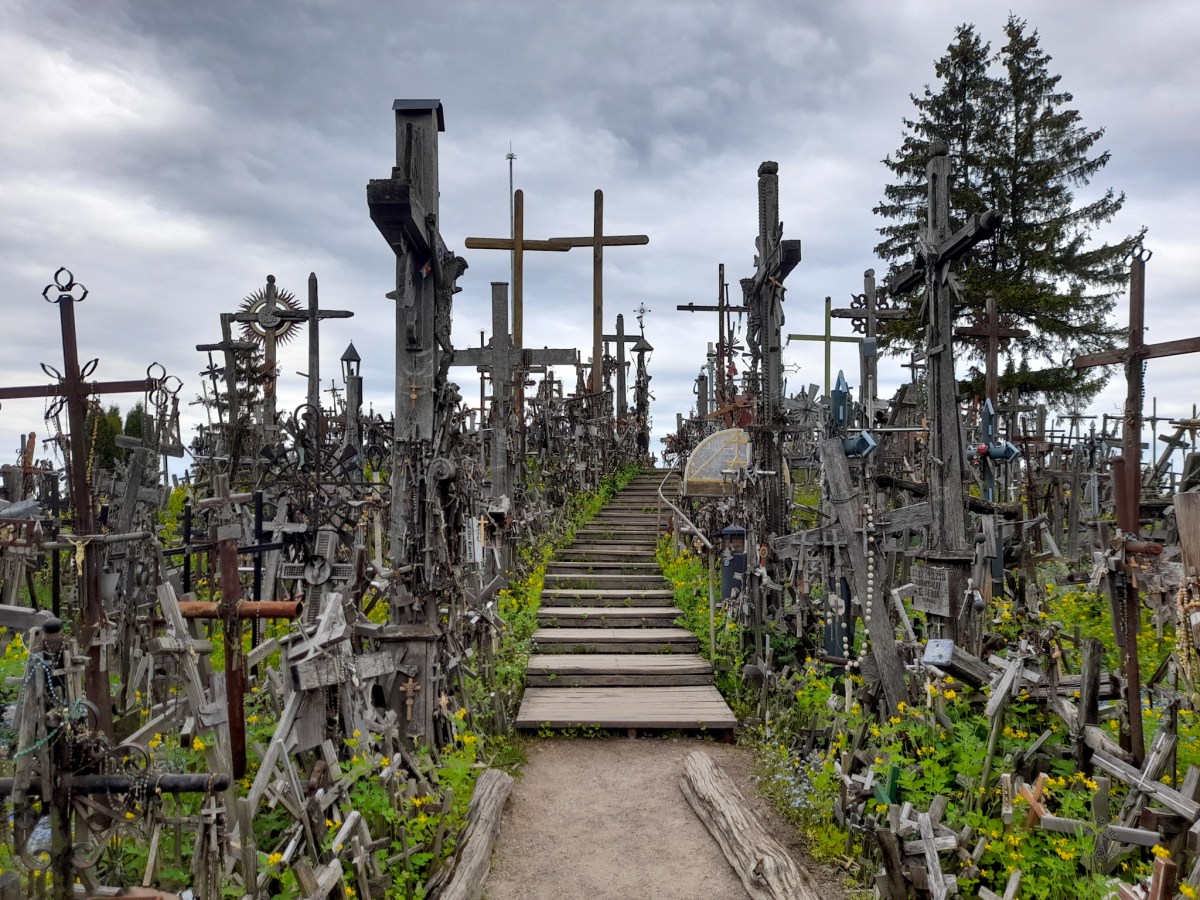 A Visit to the Hill of Crosses,&nbsp;Lithuania