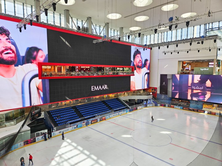 Dubai Mall Ice Skating