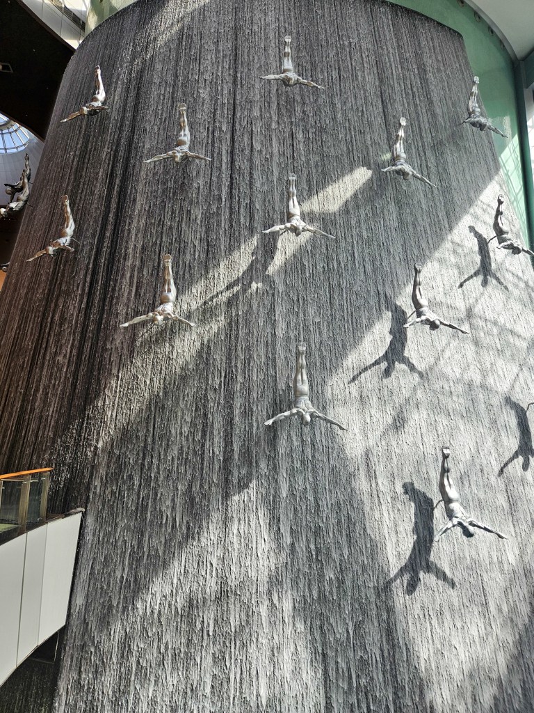 Dubai Mall Waterfall