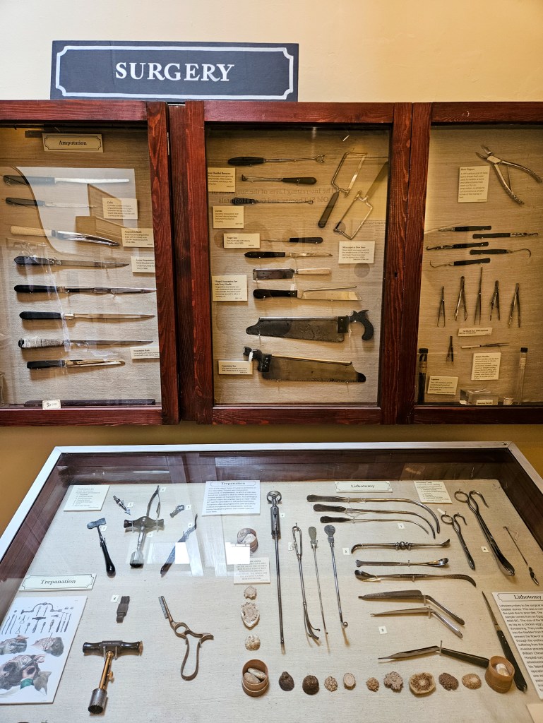 Old Operating Theatre and Herb Garret 18th century surgey