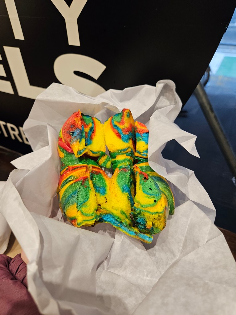 Liberty Bagels Rainbow Bagel