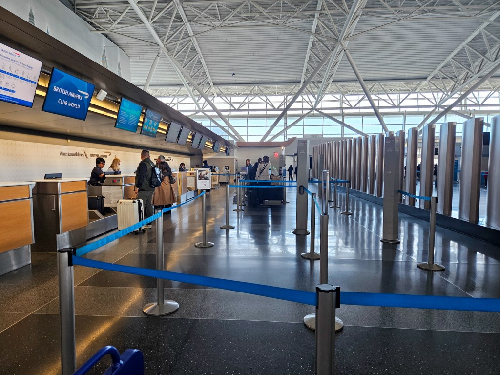 Business Class Check In British Airways at JFK